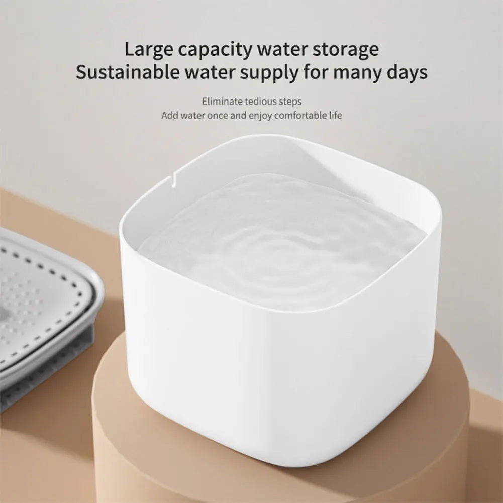 3L capacity pet water fountain