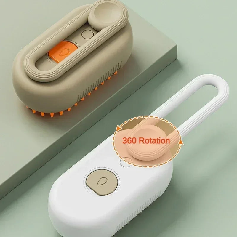 Steam brush mist spray