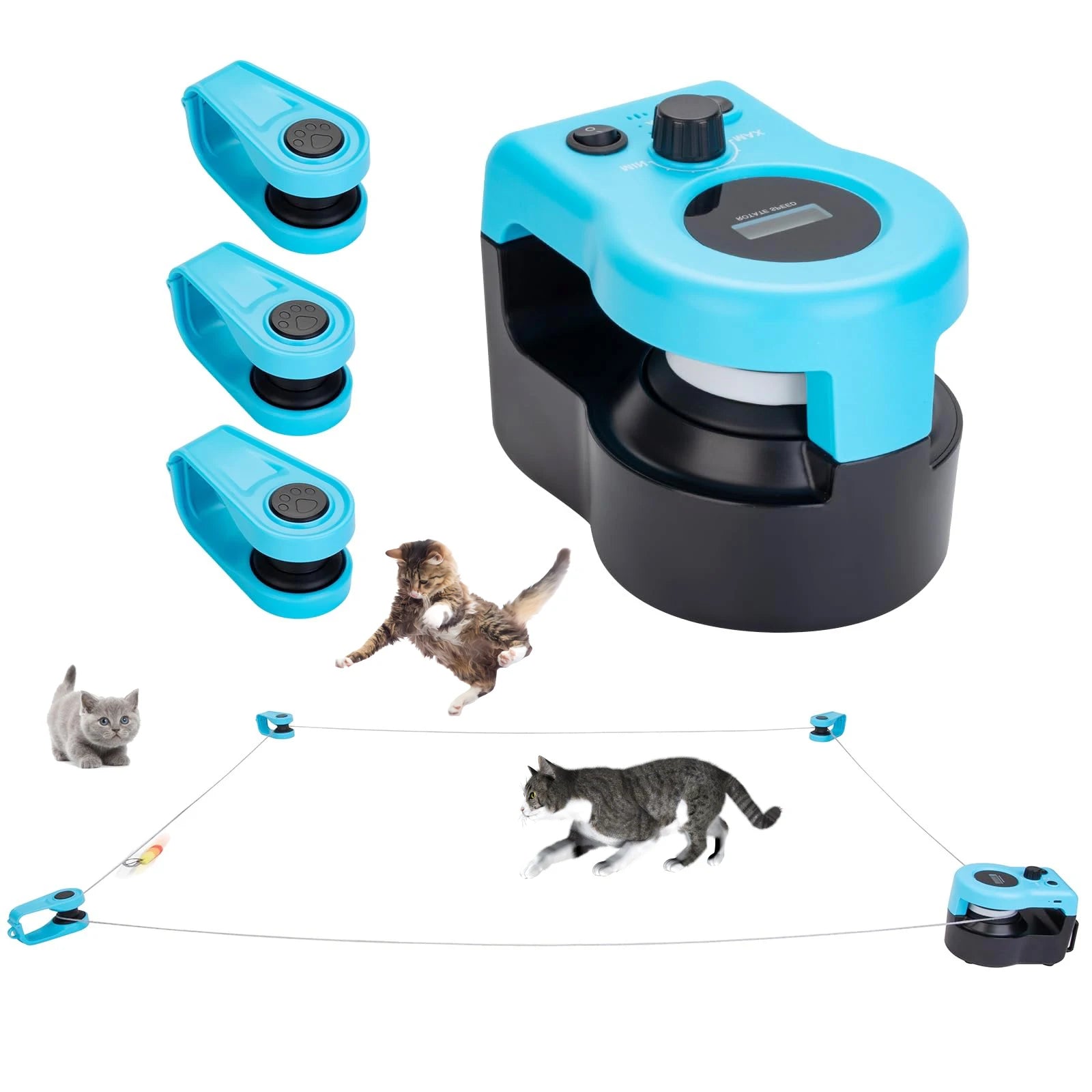 ZoomieRun™ Automatic Cat Treadmill Toy